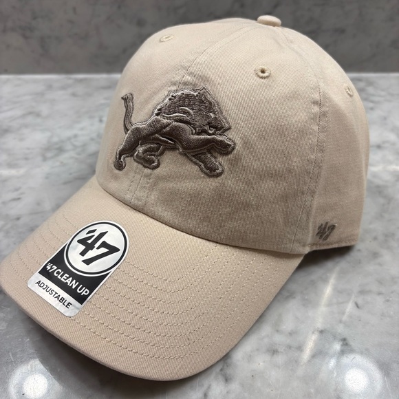 ‘47 Brand Other - ‘47 Brand Clean Up Detroit Lions NFL Adjustable Strap Dad Hat - NEW